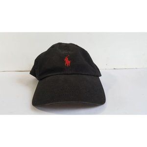 VIntage 1990s Polo Ralph Lauren Black Tan Red Pony